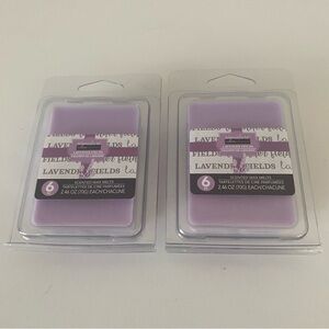 Signature Luminessence Lavender Fields 6 pc Scented Wax Melts Lot of 2
